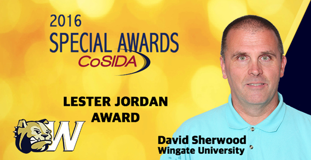 Special Awards Salute: David Sherwood (Wingate), Lester Jordan Award